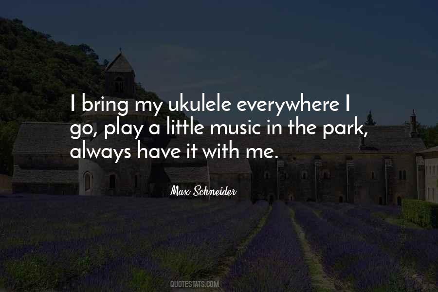 Quotes About Ukulele #840223