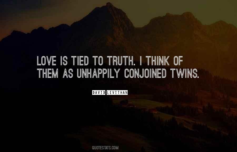 Quotes About Conjoined Twins #1464239