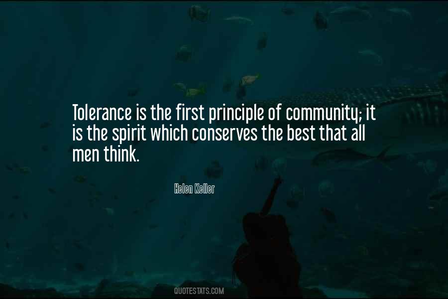 Quotes About Acceptance And Tolerance #310810