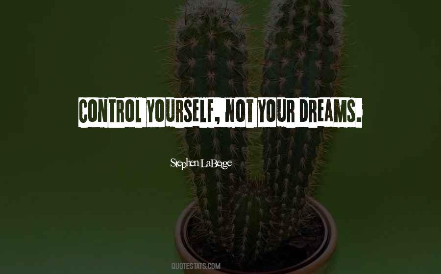 Quotes About Control Yourself #1278898