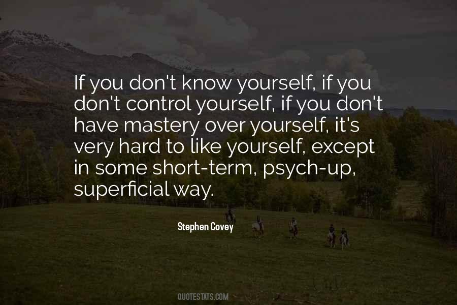 Quotes About Control Yourself #1338870