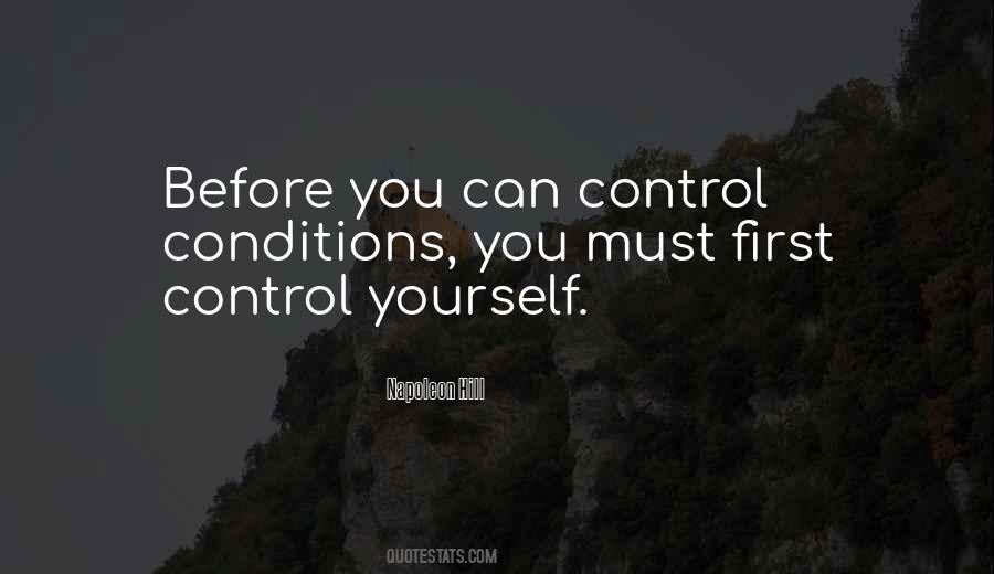 Quotes About Control Yourself #1540534