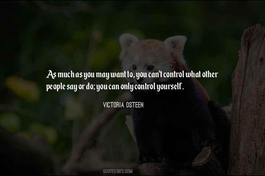 Quotes About Control Yourself #16370