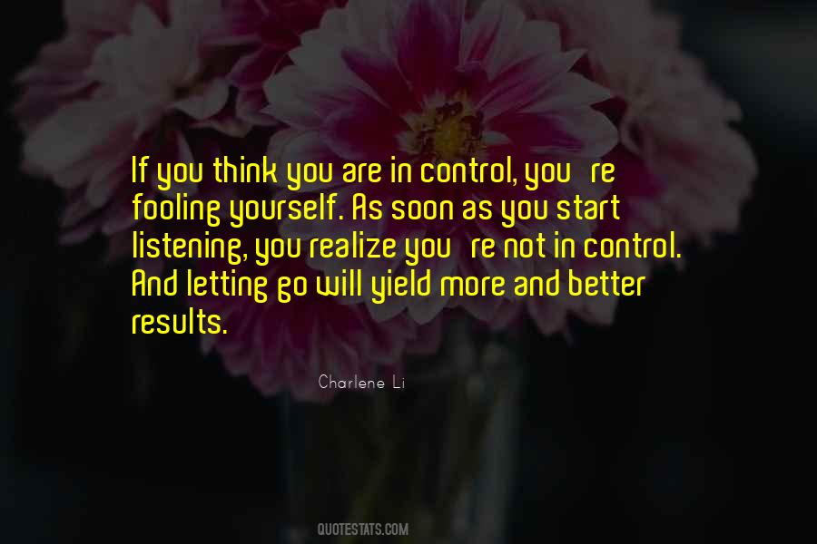 Quotes About Control Yourself #212595