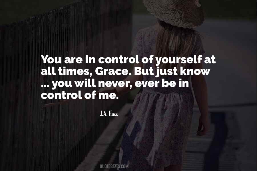Quotes About Control Yourself #344614