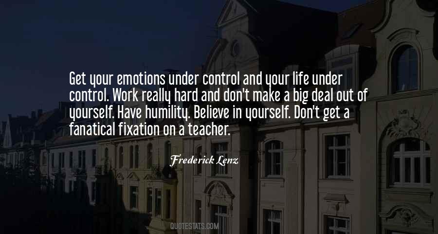 Quotes About Control Yourself #39324