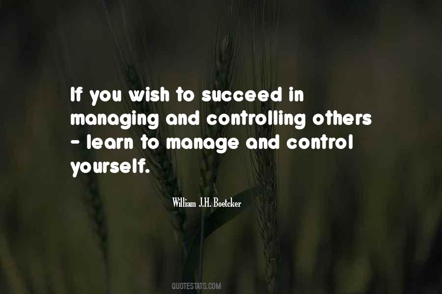 Quotes About Control Yourself #535416