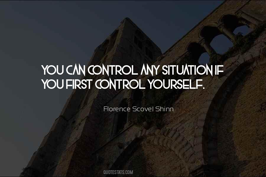 Quotes About Control Yourself #585184