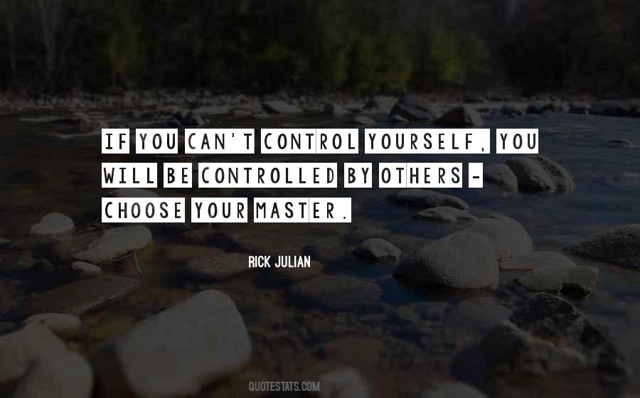 Quotes About Control Yourself #73192