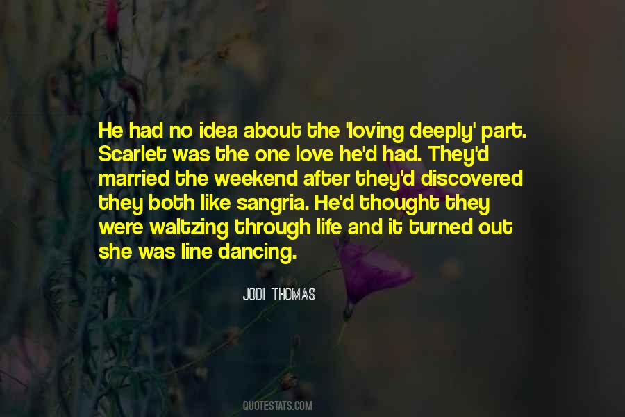 Quotes About Dancing With Your Love #209781