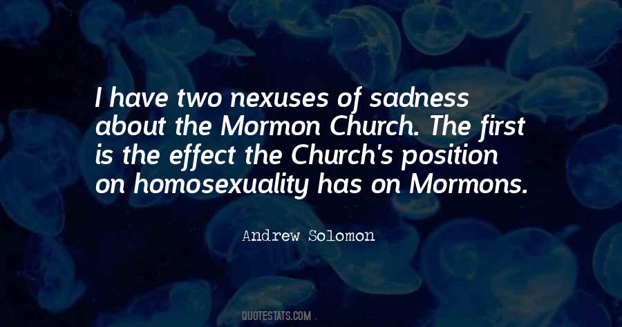 Quotes About The Mormon Church #1663661