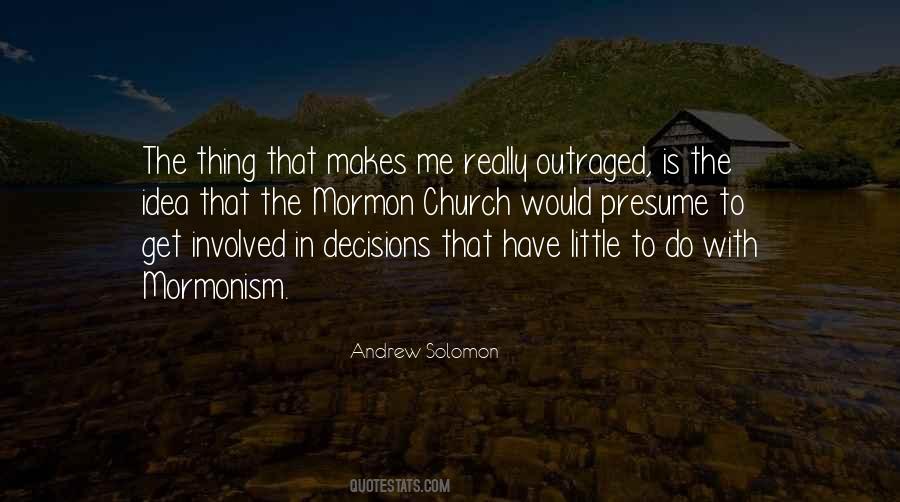 Quotes About The Mormon Church #479919