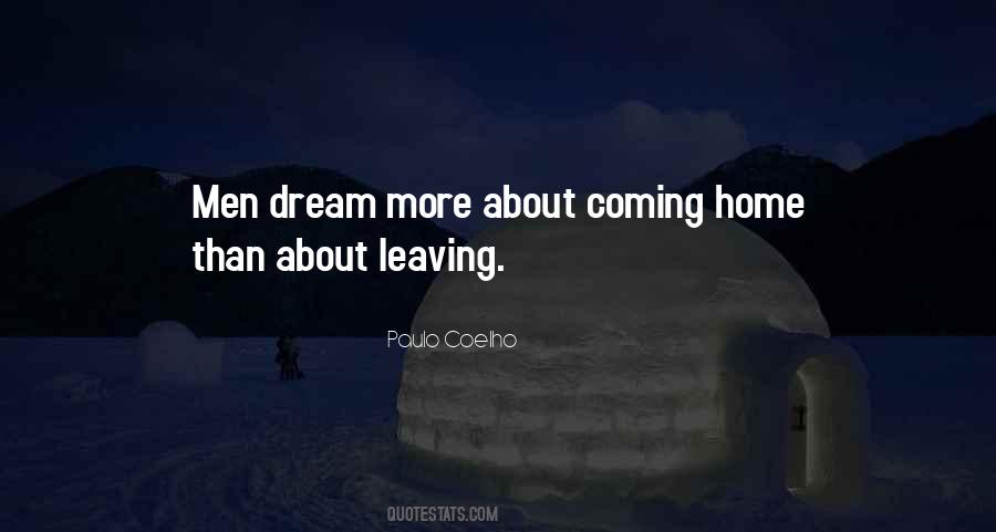 Quotes About Coming Home #1257606