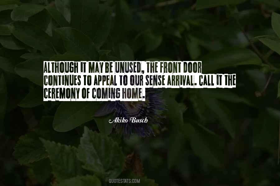 Quotes About Coming Home #1769466