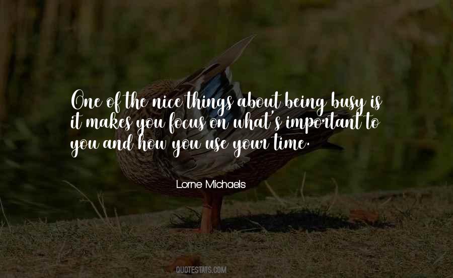 Quotes About Time Being Important #320813