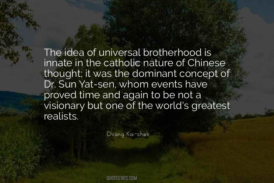 Quotes About Universal Brotherhood #1476339