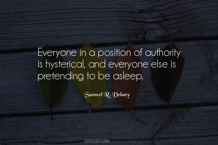 Quotes About Authority #1755870