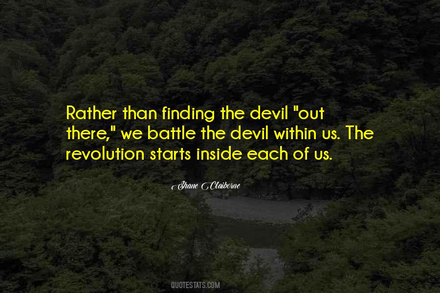 Quotes About Devil Inside Me #1678061