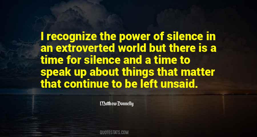 Quotes About The Power Of Silence #1466258