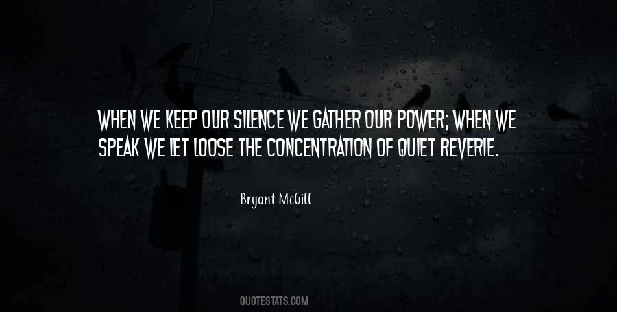 Quotes About The Power Of Silence #563669