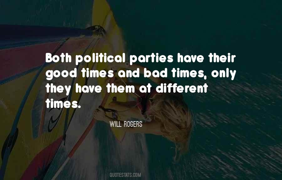 Quotes About Political Parties #32312