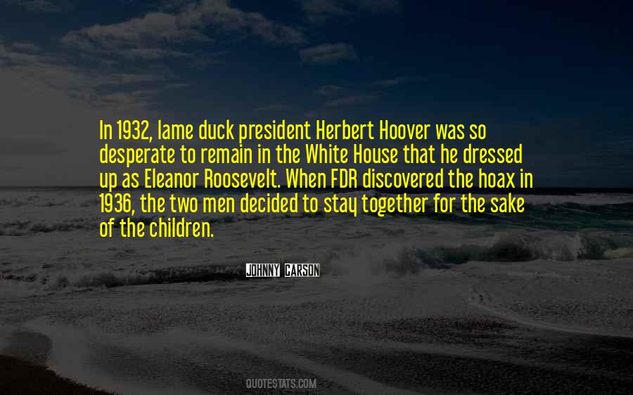 Quotes About Lame Duck #1610969