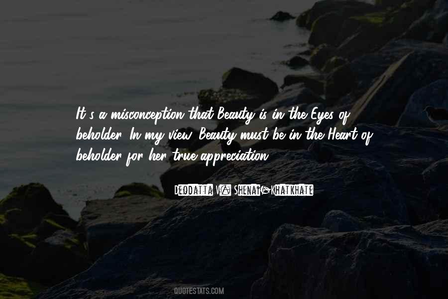 Quotes About Eye Of The Beholder #152917