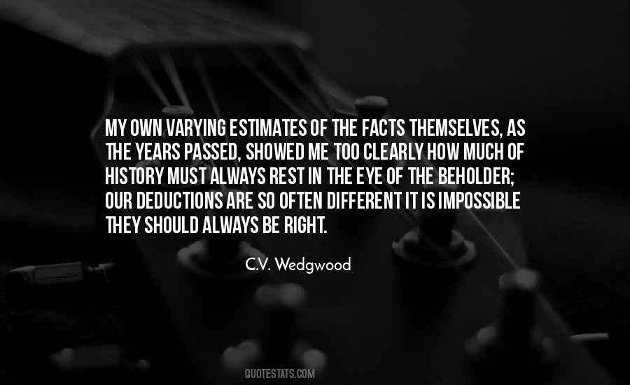 Quotes About Eye Of The Beholder #602641