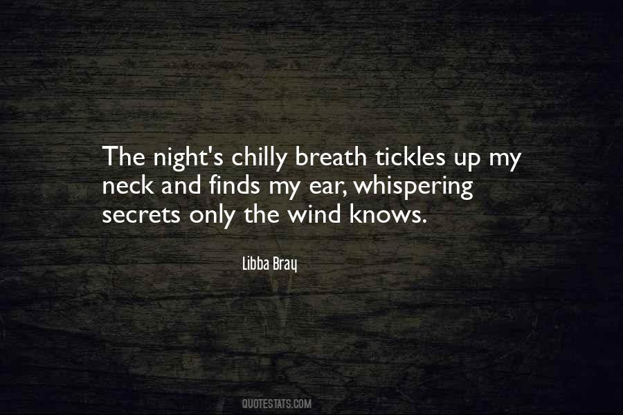 Night Whispering Quotes #886157