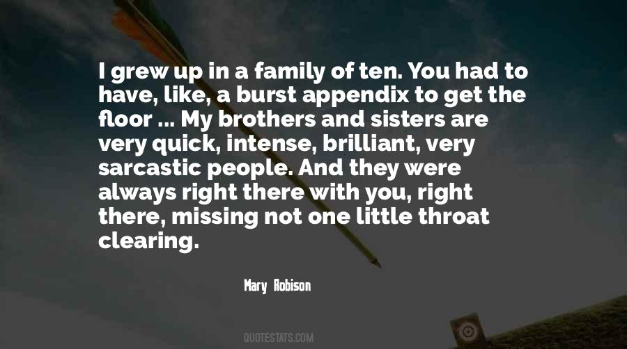 Quotes About Missing Your Family #1183801