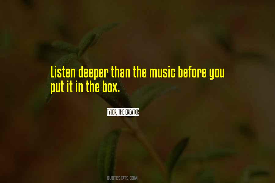 Music Box Quotes #1051151