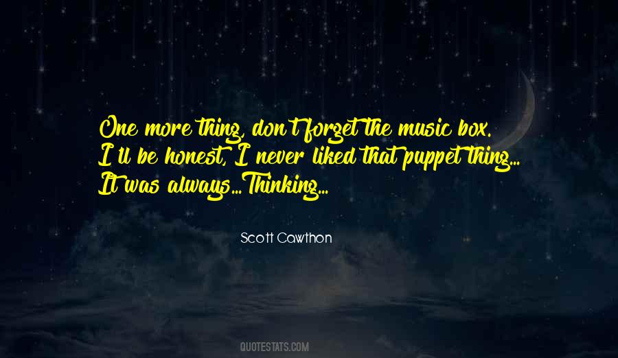 Music Box Quotes #1746851