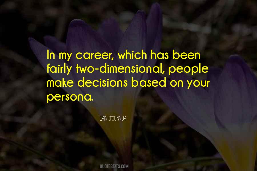 Quotes About Career Decisions #377688