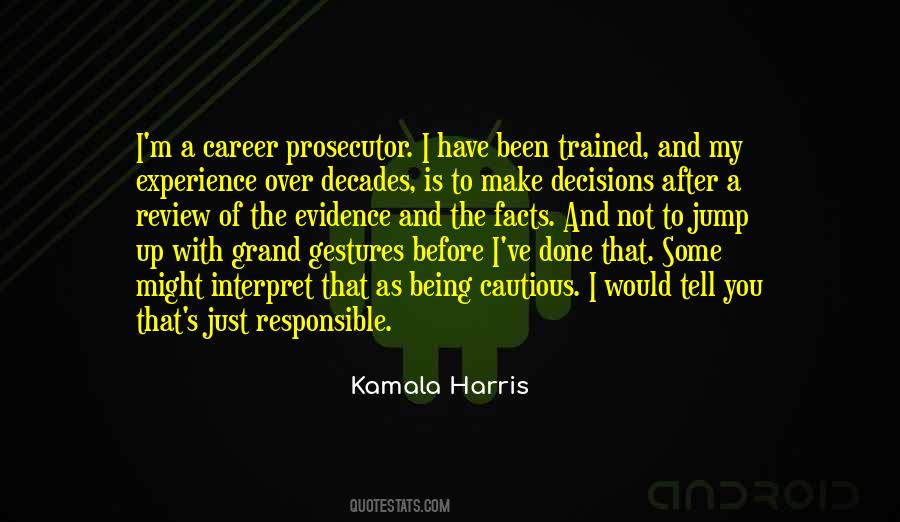 Quotes About Career Decisions #694550