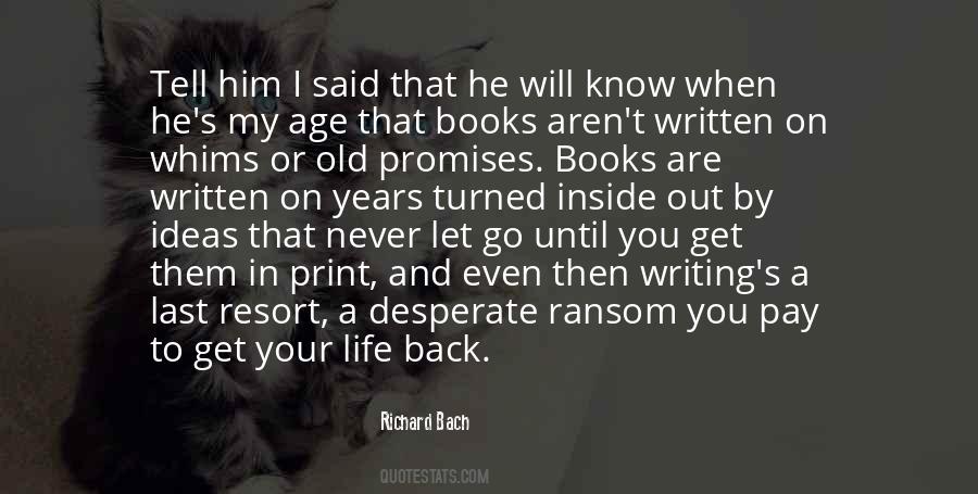 Quotes About I Will Never Let You Go #202942