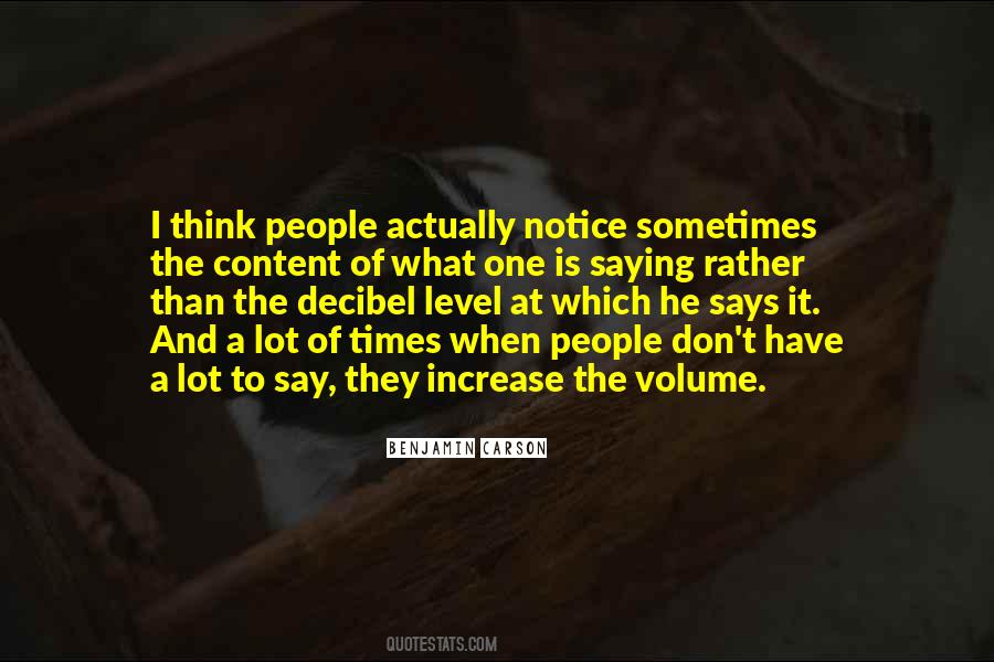 Quotes About Volume #1192638