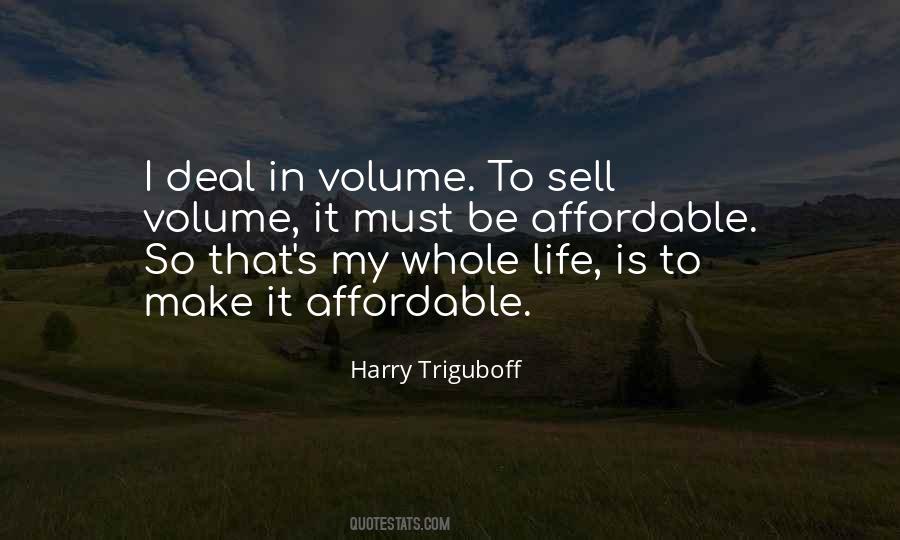 Quotes About Volume #1369851