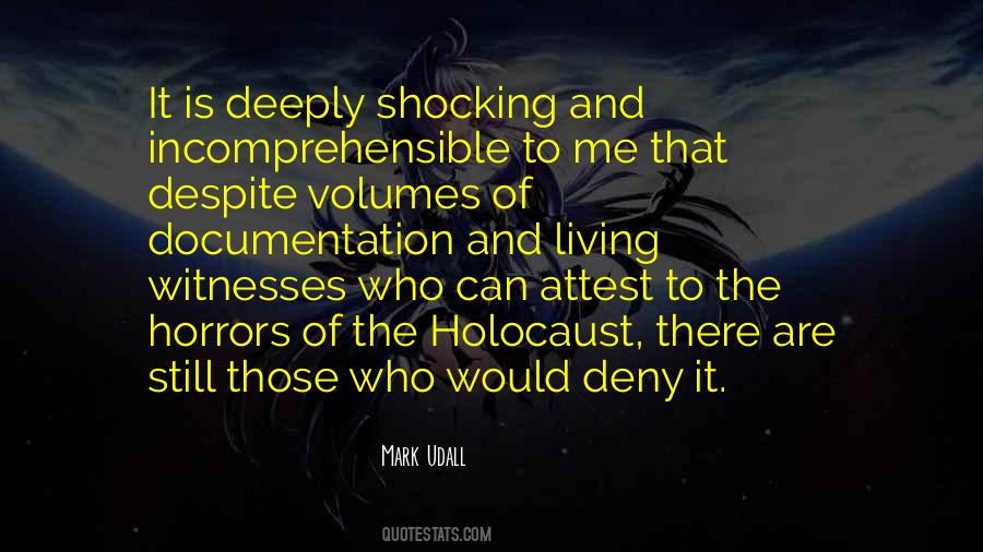 Quotes About Holocaust #1642699