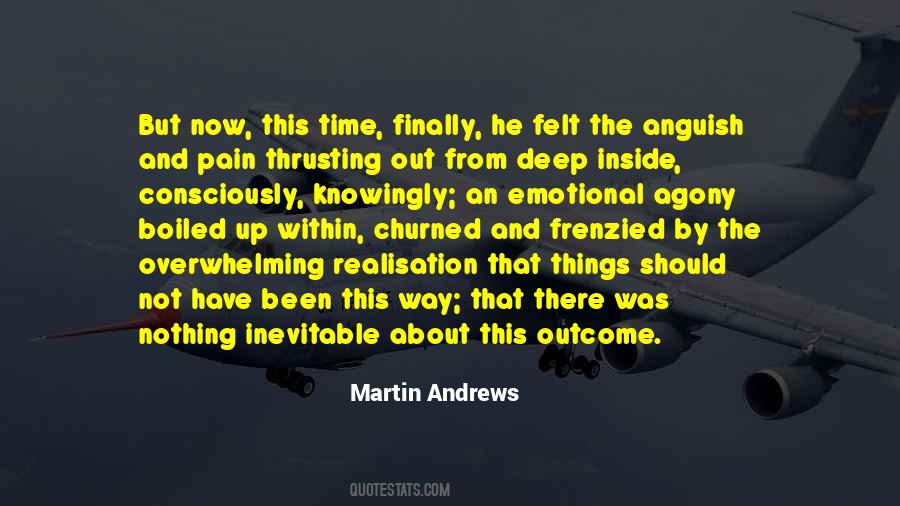 Emotional Anguish Quotes #1832495
