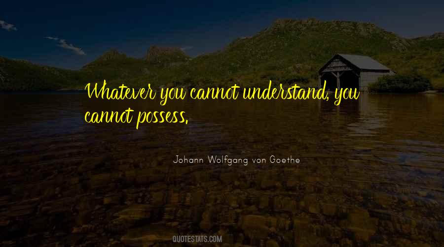 Understand You Quotes #1061152