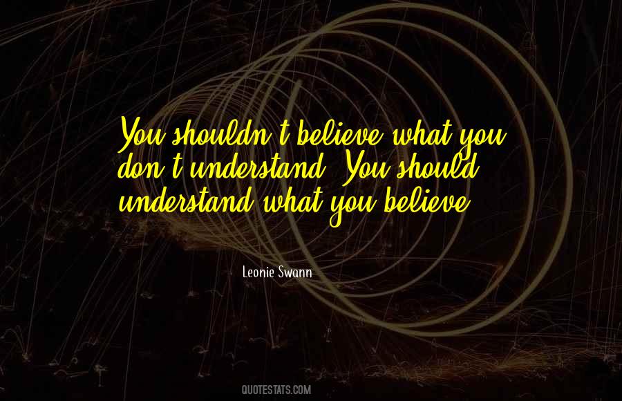 Understand You Quotes #1116904