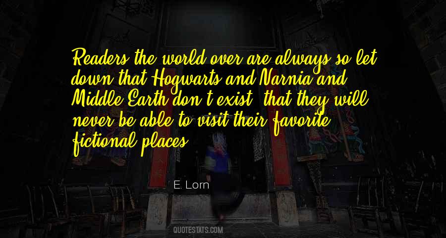 Quotes About Favorite Places #1615451