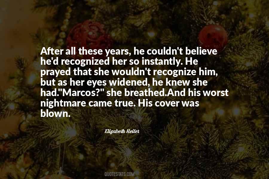 Your Cover Is Blown Quotes #1754534