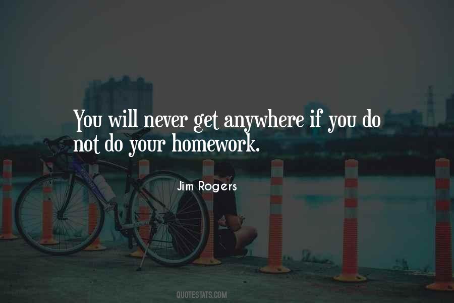 Quotes About Doing Your Homework #8346