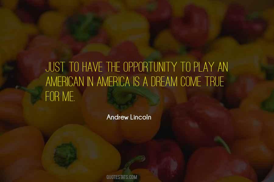 Quotes About An American Dream #604847