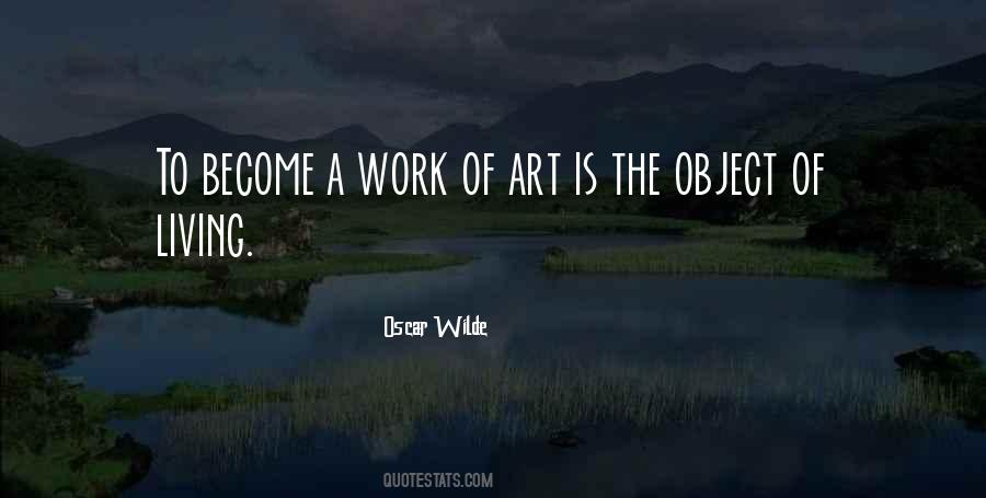 Object Of Art Quotes #1437328