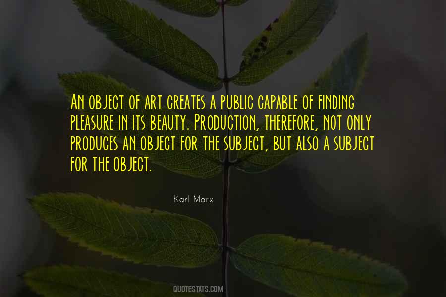 Object Of Art Quotes #1793585