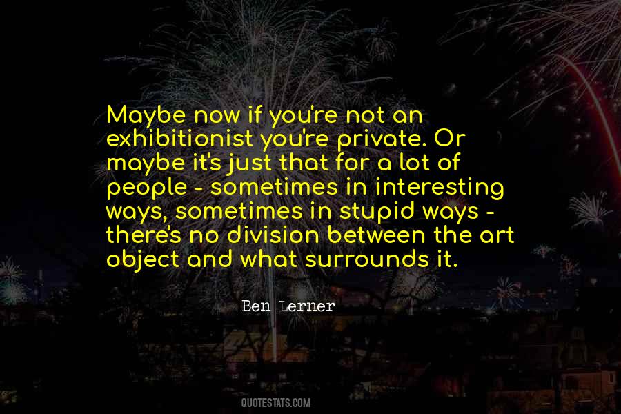 Object Of Art Quotes #507587
