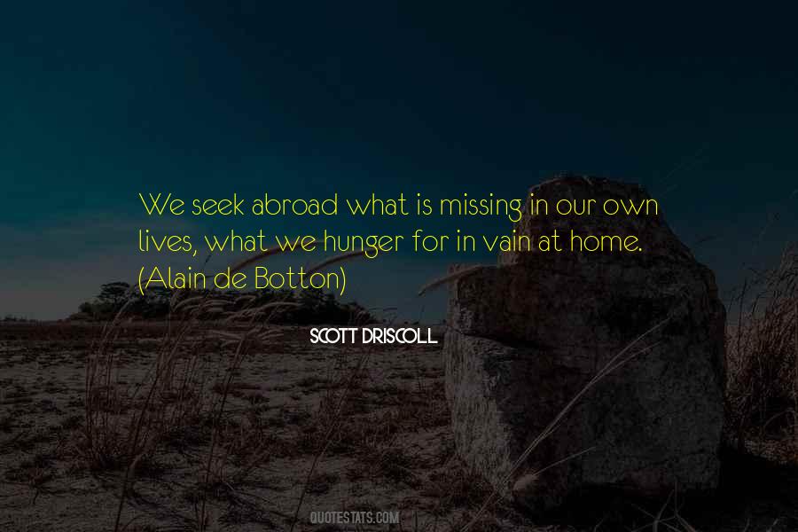 Quotes About Missing Home #830974