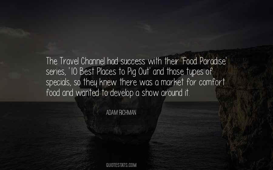 Quotes About Travel And Food #361926